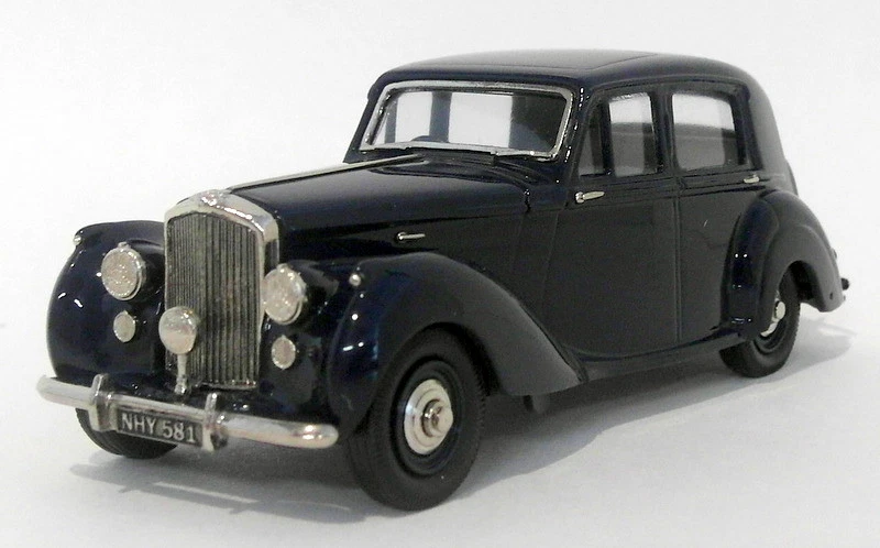 Lansdowne Models 1/43 Scale LDM64A - 1951 Bentley MkVI Ivo Peters Midnight Blue - Image 4 of 4