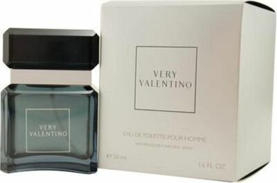 Very Valentino Pour Homme Parfüm Vintage 50 ML EDT Spray Sealed Hard An Find