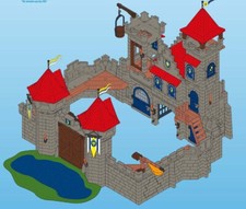 Playmobil 3268 Königsritterburg Ritter Burg Ersatzteile