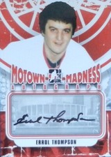 12-13 itg game motown madness base errol thompson red wings autograph auto
