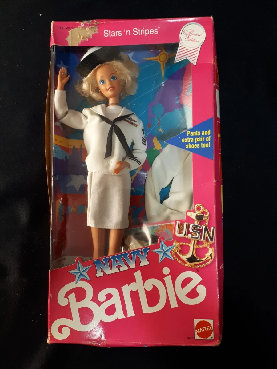 Navy barbie 1990 new arrivals