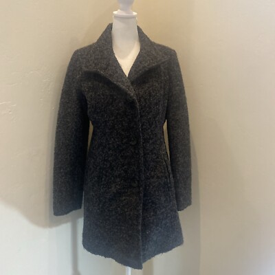 Anne Klein Ladies Winter Wool Blend Button Up Coat Size Small - Main Image