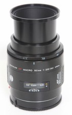 Minolta 50mm f2.8 macro lens AF maxxum camera Ex+ Clean