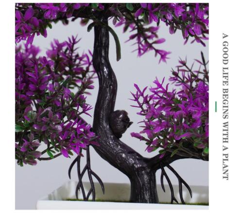 Árbol Bonsai Artificial - Planta en Maceta Falsa para Decoración del Hogar, Oficina y Jardín - Imagen 8 de 50