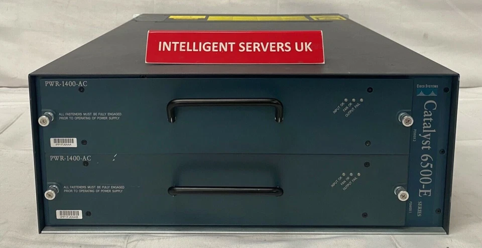 Cisco Catalyst 6503 1x VS-S2T-10G 1x WS-X6848-TX 1x WS-X6816-10T-2T Switch  - Image 2 of 2