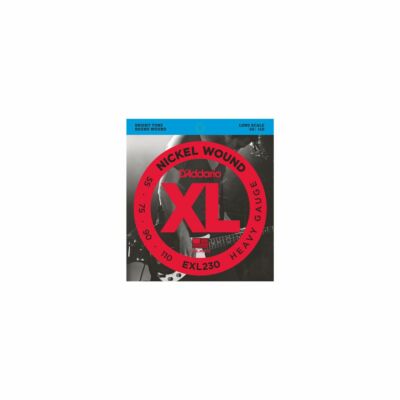 D'ADDARIO EXL230 Saiten für Bassgitarre, mit Nickel umsponnen, Heavy, 55-110, Lo