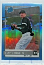 2020 Donruss Optic Danny Mendick Rated Rookie Carolina Blue 46/50