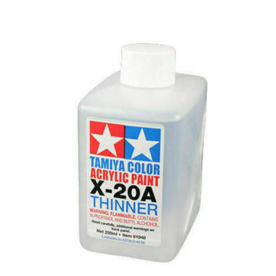  X-20A ACRYLFARBENVERDÜNNER (250ML FLASCHE) #81040 TAMIYA