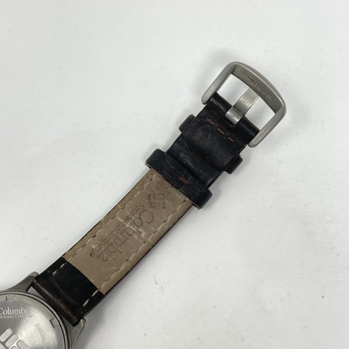Columbia Watch Women 26mm Silver Tone Date Gray Dial Matte WR 50M New Battery 8" - Picture 14 of 19
