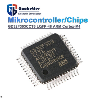 GD32F303CCT6 LQFP-48 ARM Cortex-M4 32-Bit Mikrocontroller-MCU Mikrocontroller