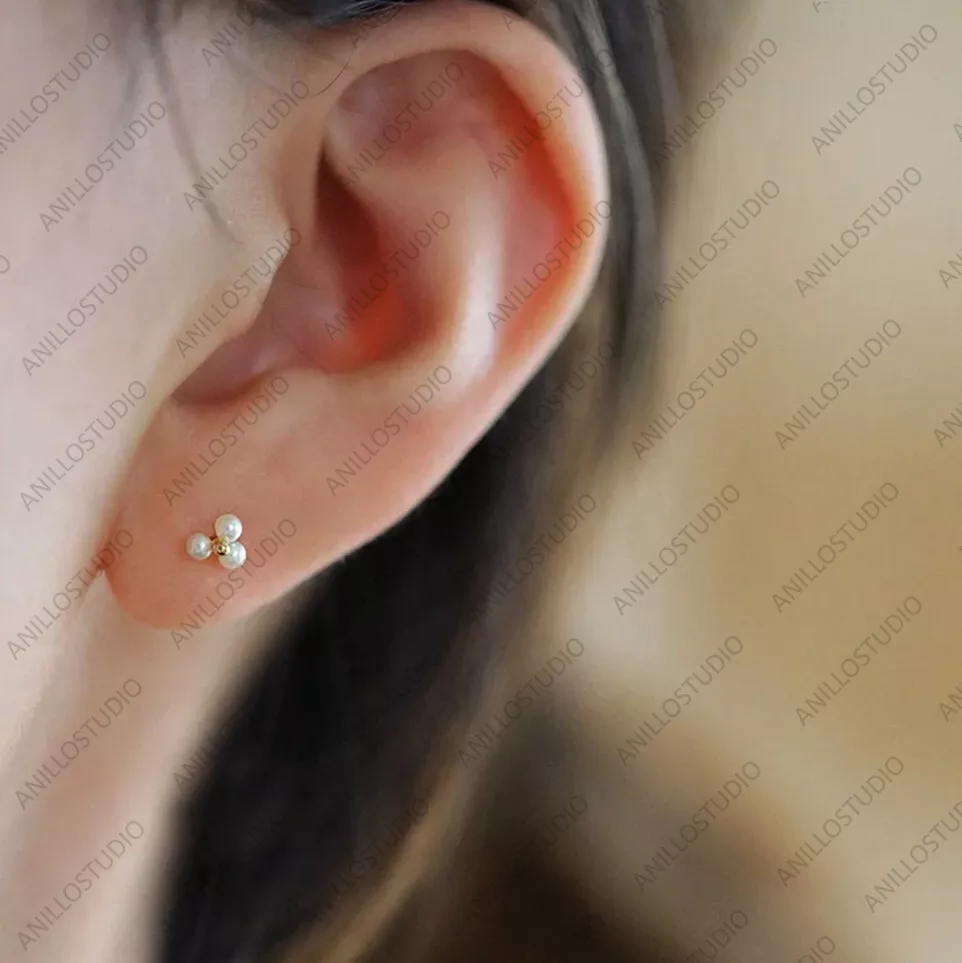 Helix Piercing Jewellery, 14ct Solid Gold