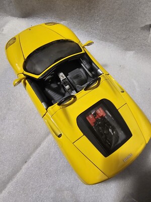 ホットホイール　フェラーリ　360スパイダー　1/18 1/18 HOT WHEELS Ferrari 360 Spider in Yellow ** READ ** | eBay