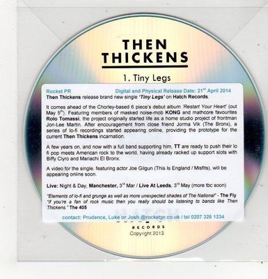 (FF241) Then Thickens, Tiny Legs - 2014 DJ CD