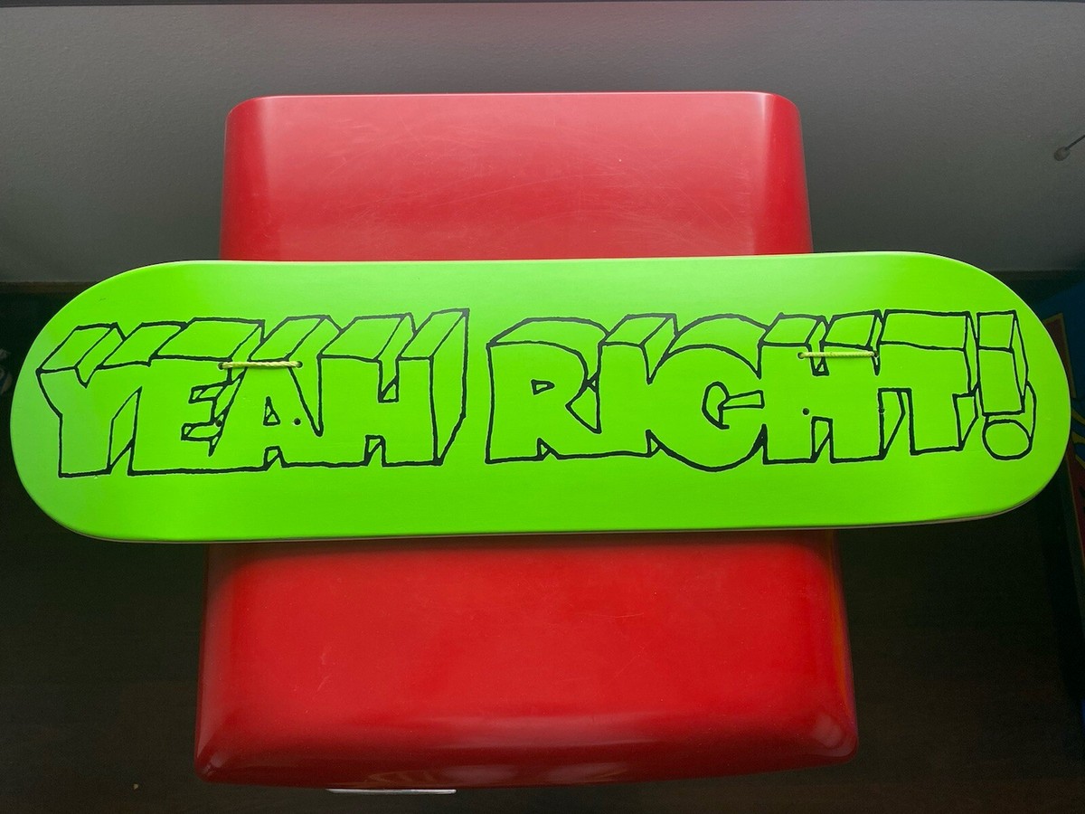 Girl Yeah Right Skateboard Deck Skate Video DVD VHS Logo Koston