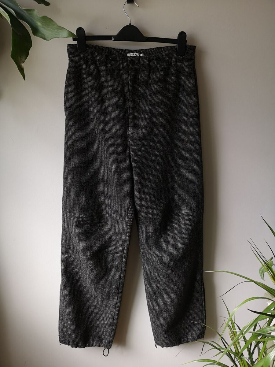 Auralee Wool Hairline Tweed Pants Trousers Size 3 Mens Like Auralee Wool Hairline Tweed Pants Trousers Size 3 Mens Like
