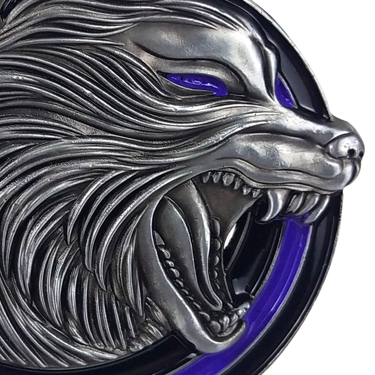 Sheepdog Wolf Challenge Coin Double Sided Metal Collectible Law