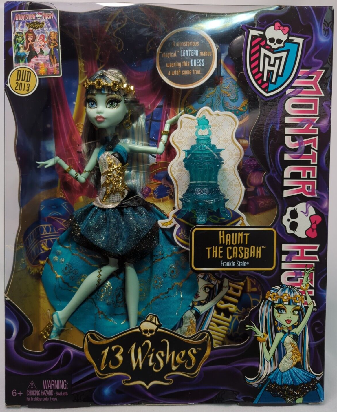 Monster High Frankie Stein 13 Wishes Haunt the Casbah Doll -  Finland