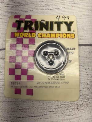 Vintage Trinity 84t 48 Pitch Spur Gear Team Losi Zero Friction RC  sg084 BOXB1