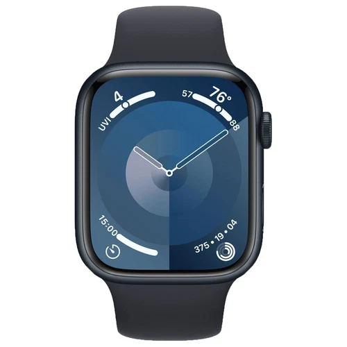 Apple Watch Serie 9 GPS 45mm (A2980) Medianoche Aluminio Banda Deportiva S/M Medianoche