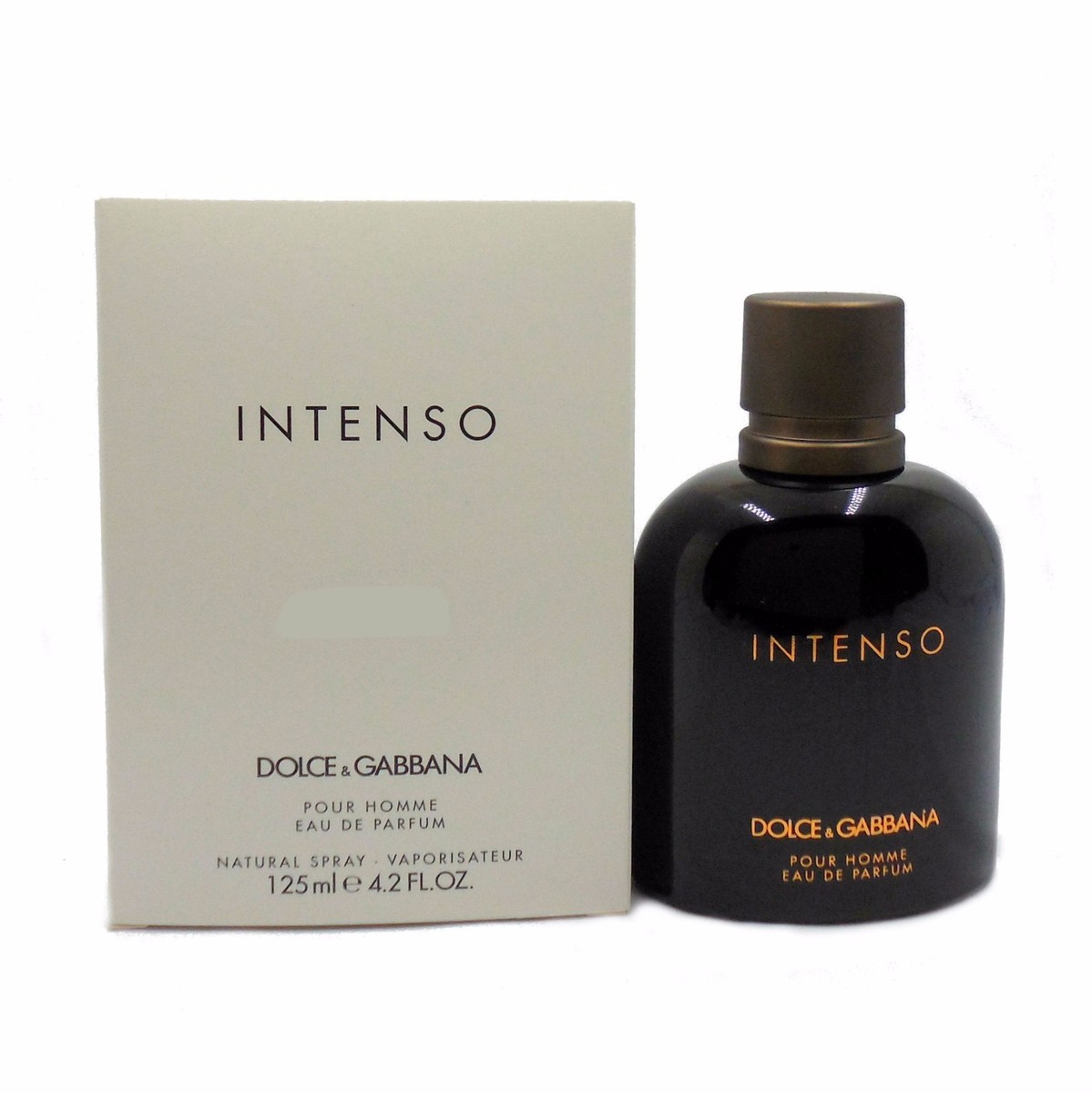 DOLCE & GABBANA INTENSO POUR HOMME EAU DE PARFUM SPRAY 125 ML/4.2