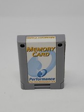 Nintendo 64 Memory Card by Performance N64 Model P-302 ML213