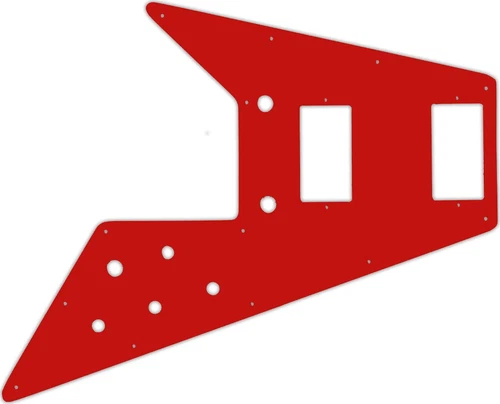 WD Custom Pickguard For Gibson 1966-1970 And 1975-1982 Flying V Mahogany Or 1...
