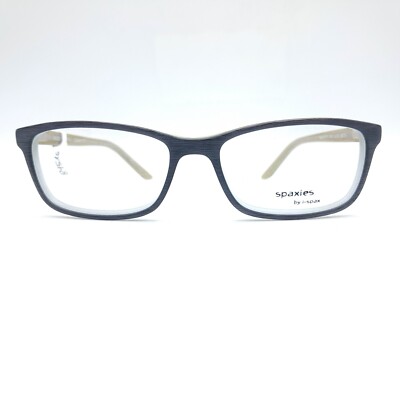 I-spax spaxies Maxi col.54 Kinder Brille 49 15 Grau Holzlook / Gelb 