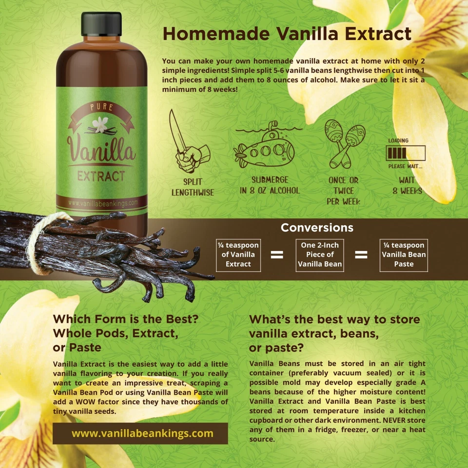 Pasta de vainilla gourmet para hornear y cocinar bourbon de Madagascar con semillas reales Foto 4 de 4