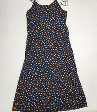 Madewell Tie-Back Slip Dress Size 0 Prairie Posies Floral Viscose N4