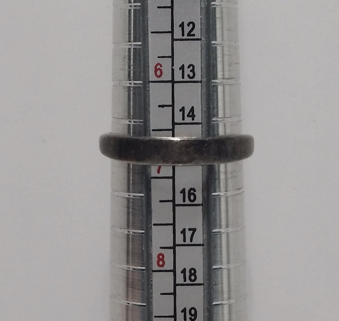 Solid Sterling Silver Round CZ Solitaire Ring Sz … - image 12