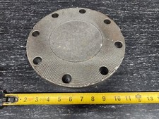 Anvil 4KWP6 6" Flanged Cast Iron Blind Flange Faced And Drilled #125 Made in USA