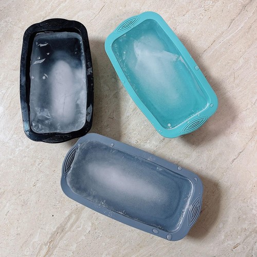 5Pcs XL Grey Silicone Ice Block Molds for Ice Bath, Cold Plunge, Coolers - Picture 6 of 6