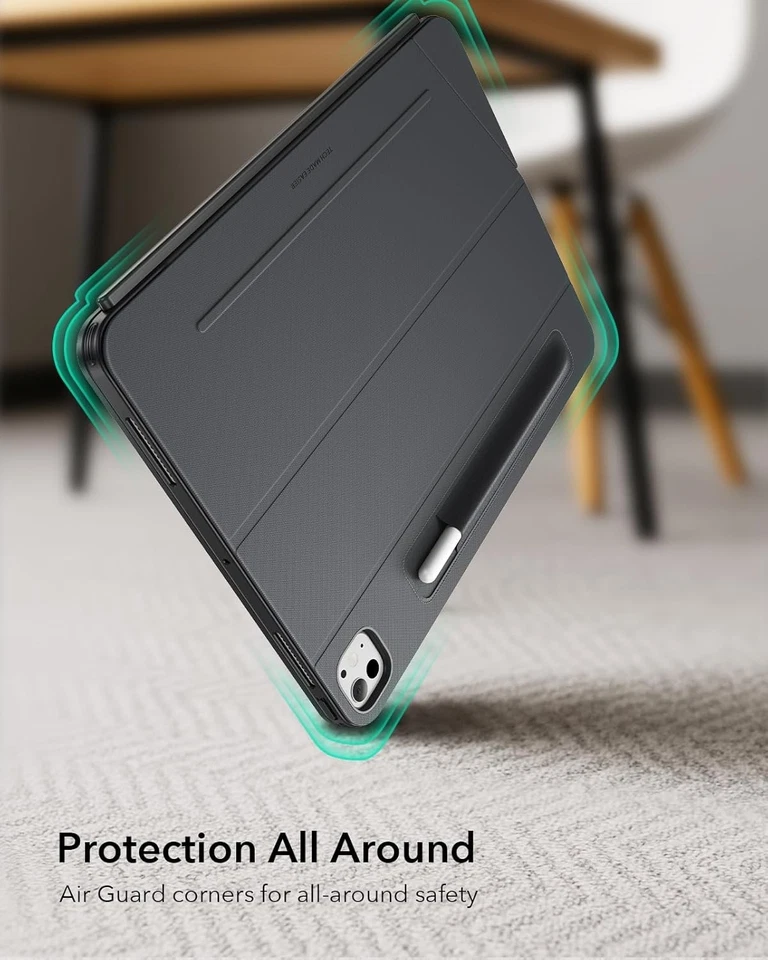 ESR Case 🔥Dark Gray  Detachable Keyboard I Pad PRO  11-inch   M5 2025   M4 2024 - Image 4 of 4