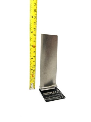 Titanium Lockheed U-2 Spy plane Jet Engine Blade Turbine Skunk Works Pilot Gift