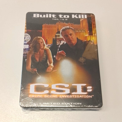 CSI: Crime Scene Investigation Built to Kill Teil 1&2 DVD Limited Bonus FSK16