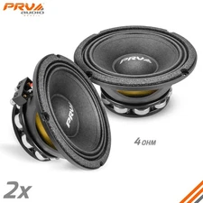 2x PRV Audio 6MR500-NDY-4 Midrange Neodymium 6.5" Speakers 4 Ohm 6 PRO Neo 1000W