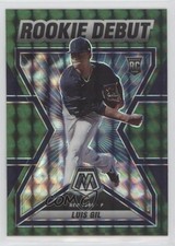 2022 Panini Mosaic Rookie Debut Green Mosaic Prizm Luis Gil #RD-10 1n0