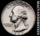 1953-D Silver Washington Quarter - Choice Gem Brilliant Unc  Lustrous  #i7634