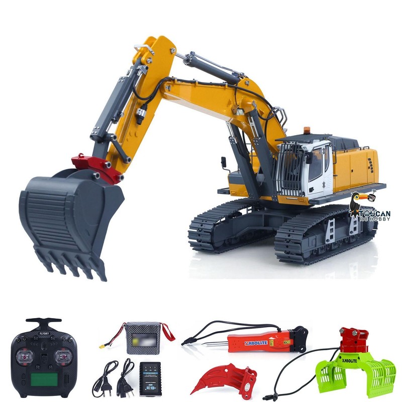 US STOCK KABOLITE 1/18 K962 HydraulicRC Excavator Electric Hammer Digger Machine