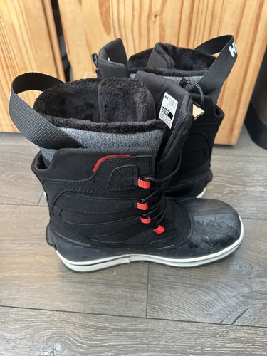Helly Hansen Ice FX Lockdown Snow Boots Men’s Size 10 Black - Picture 9 of 17