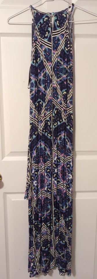 Maxi Vestido Attention Para Mujer Talla L Tirantes Florales Multicolor Foto 2 de 4