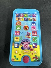 WowWee Pinkfong Baby Shark Smartphone Mini Tablet Educational Preschool Toy Blue