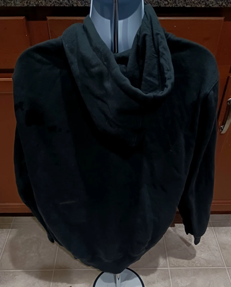 TRICON Garage Toyota Team Issued 2XL Hoodie Shirt NASCAR Heim Gray Breidinger - Image 4 of 4