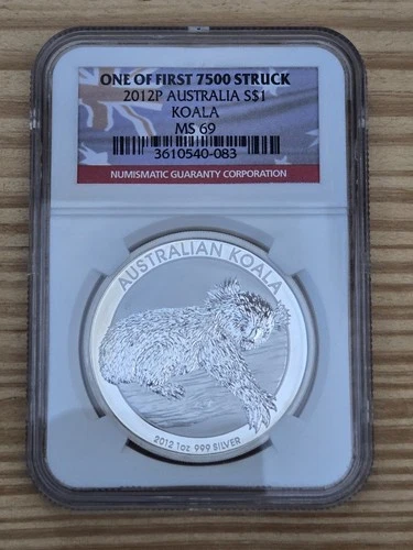 2012 Australian Silver Koala 1 oz — photo from the most recent tracked eBay sale