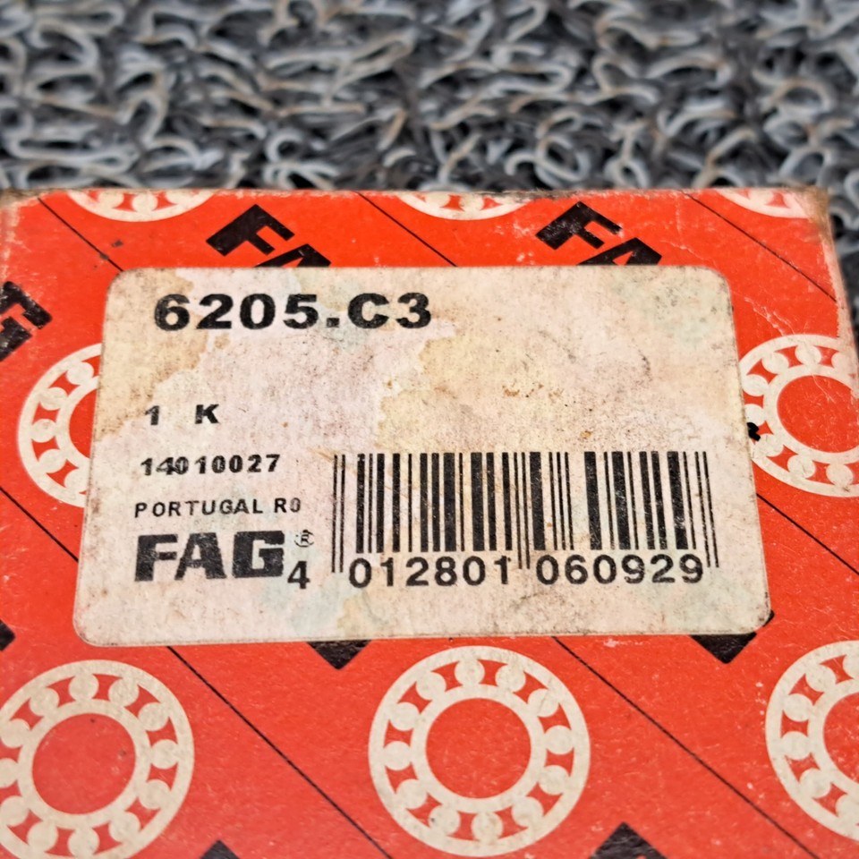 Rillenkugellager SKF 6205 2RS C3 (1 Stk.), 25 X 52 X 15 Mm
