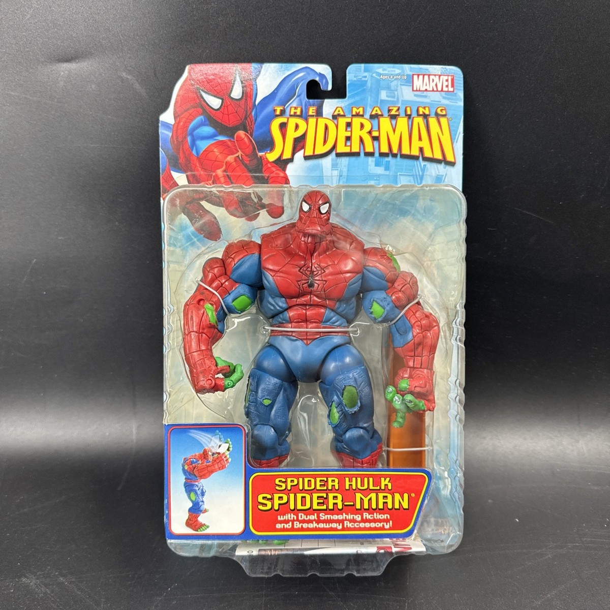 未開封☆スパイダーハルクスパイダーマン/トイビズ、HULK、SPIDER-MAN The Spider-man Spider Hulk 2006 ToyBiz Spiderman Marvel for sale