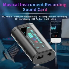 Noise Reduction Sound Recorder Musical Instrument Recorder Playback Music Player