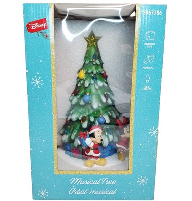 Disney Mickey & Friends Holiday ROTATING Base Christmas Tree
