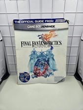 Final Fantasy Tactics Game Boy Advance Strategy Players Guide GBA Nintendo Power