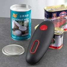 Electric Commercial Can Opener Smooth Edge Stainless Steel Hands-Free Automatic